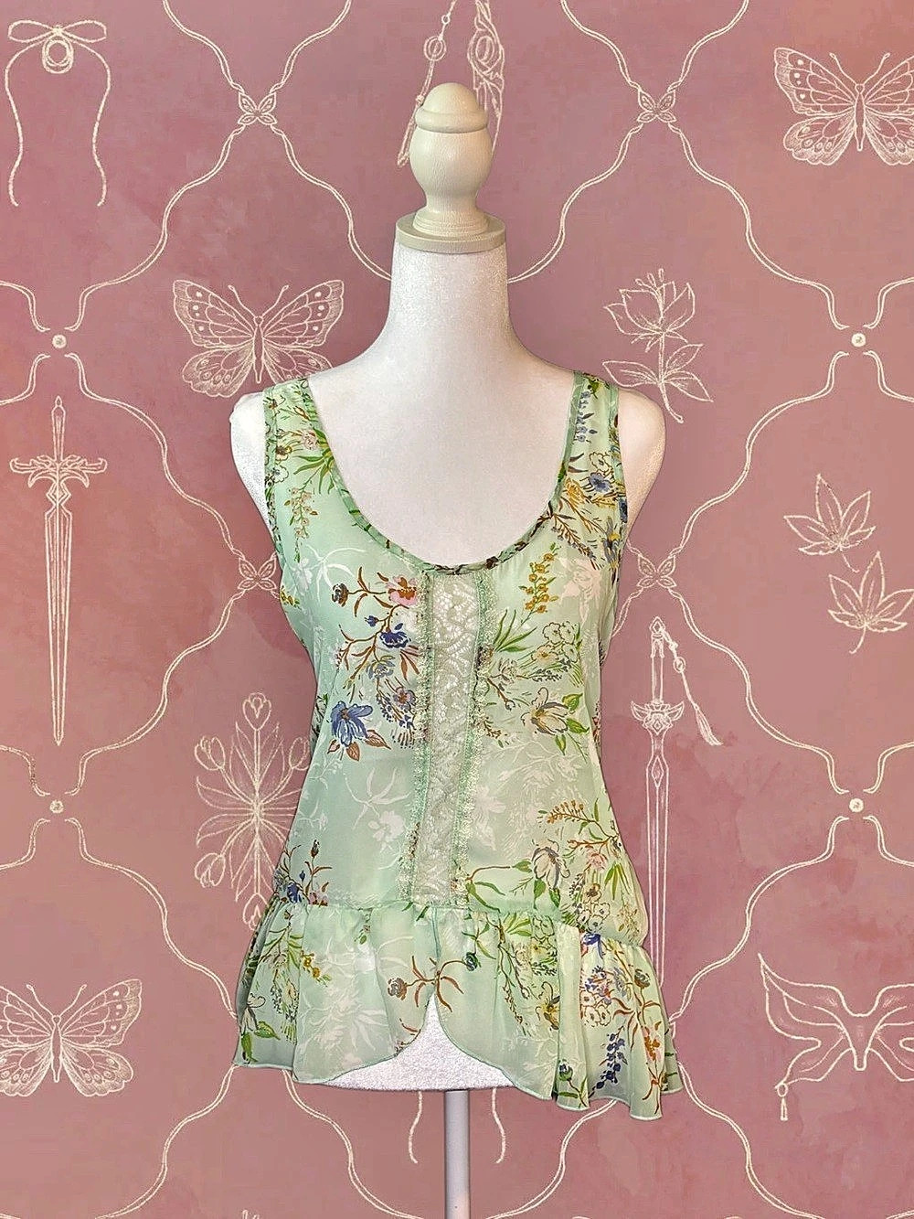 Garden Party Floral Cami